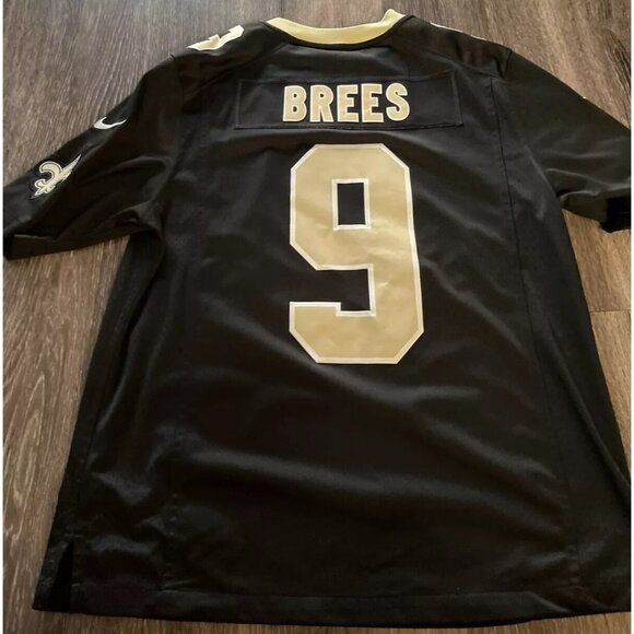 New Orleans Saints Nike Authentic On Field Football Drew Brees #9 Jersey Sz L - Picture 13 of 15